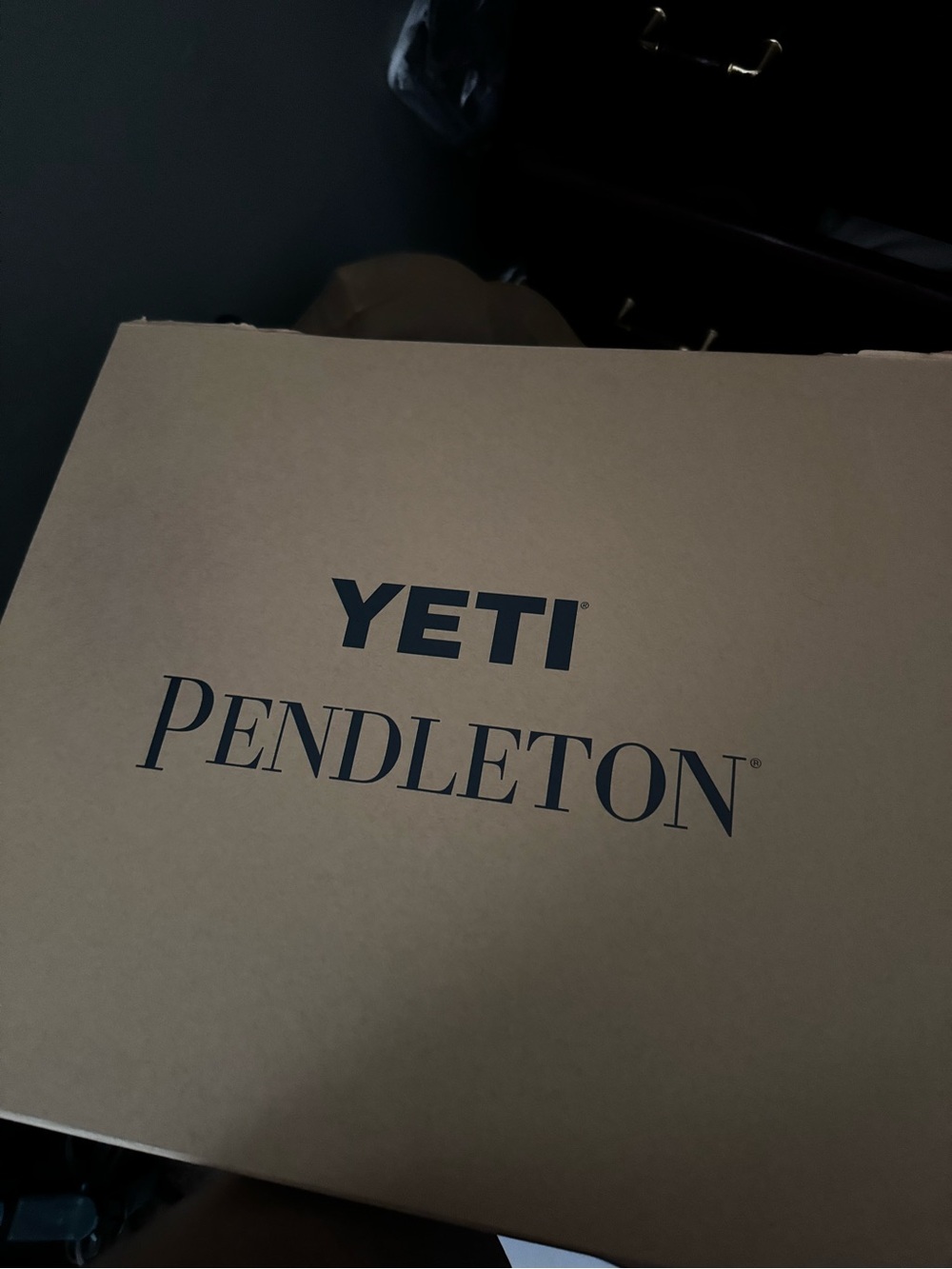 Yeti Pendleton wool blanket